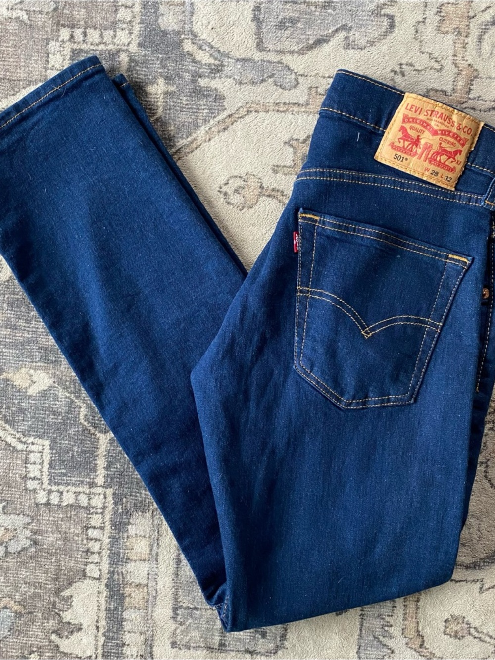 NWOT Levi’s 501 straight leg jeans